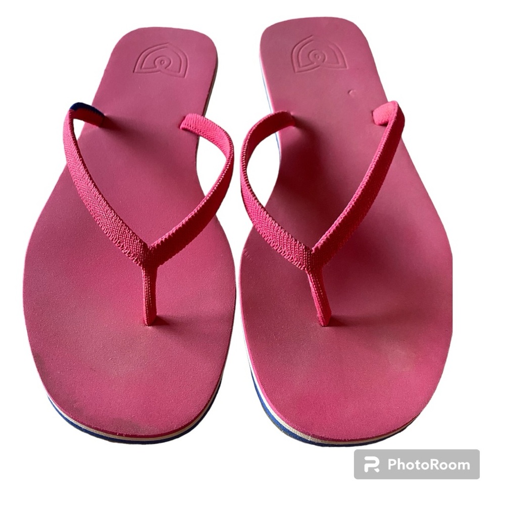 Rothy's Pink Flip Flops